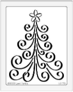 Curly Christmas Tree