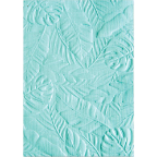 Sizzix 3D Texture Fades A6 Embossing Folder By Courtney - Tropical Leaves 