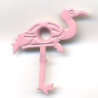 Flamingo/Stork 3/16" Eyelets - Pink