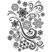 Darice A2 Embossing Folder - Snowflake Swirl