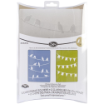Sizzix Textured Impressions Embossing Folders, Set of 2 - Birds & Banners Set