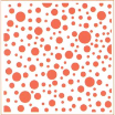 Marianne Design Embossing Folder 5"X5"- Dutch Dots