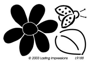 Flower and Ladybug